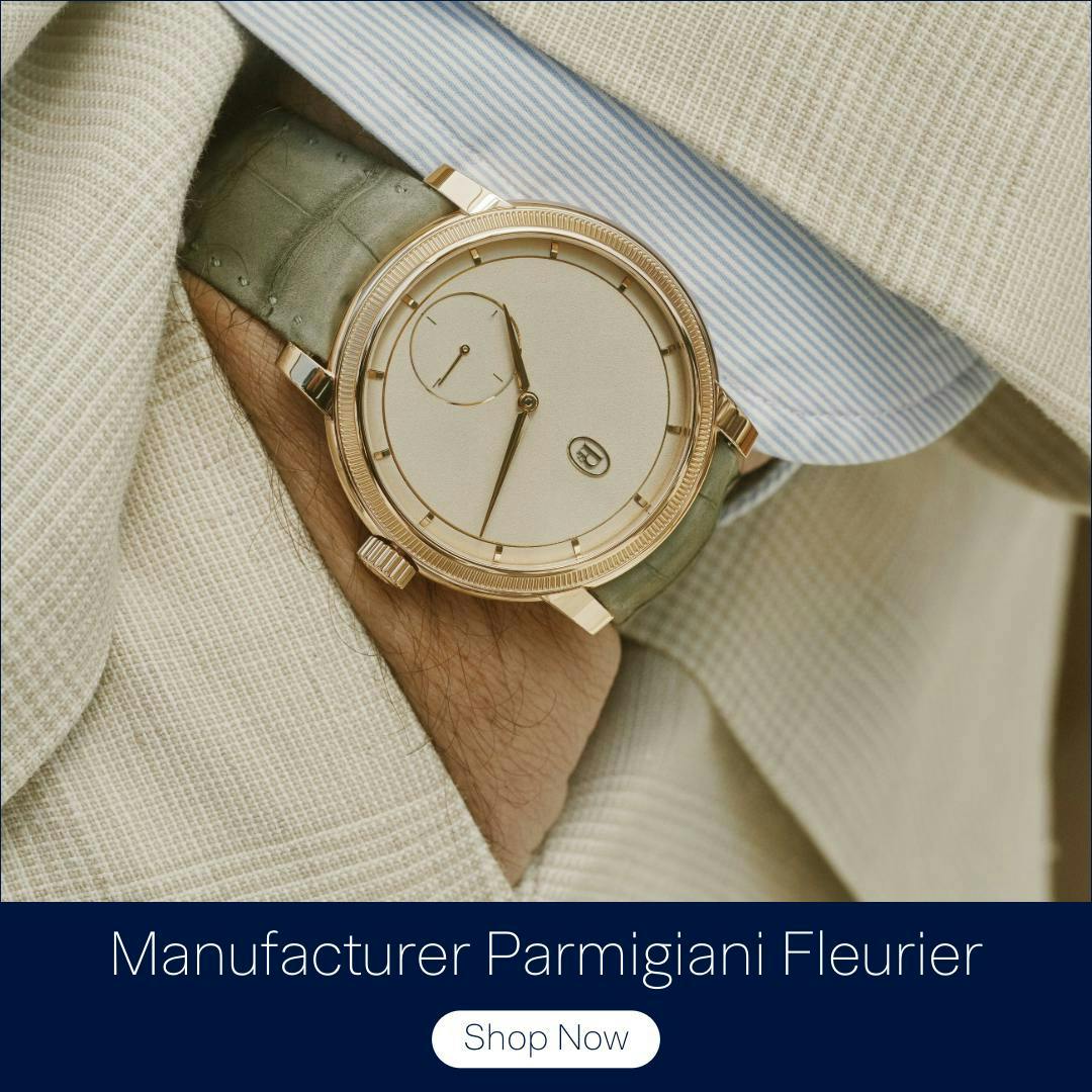 Manufacturer Parmigiani Fleurier timepieces at Eiseman Jewels