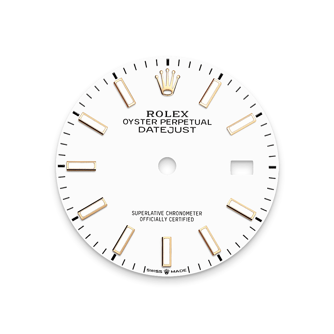 White dial